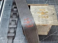 Гитарный ремень с логотипом