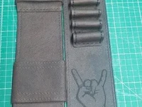 Гитарный ремень с логотипом группы участника