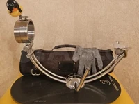 Скрутка для ножей из натуральной кожи для семи ножей.