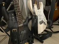 Гитарный ремень из натуральной кожи с пряжкой