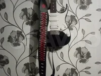 Гитарный ремень из войной кожи со шнуровкой  в стиле Рамштайн