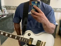 Гитарный ремень из кожи, толщиной 4 мм, с перфорацией