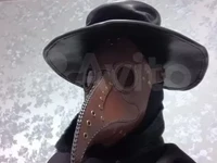 Шляпа из натуральной кожи