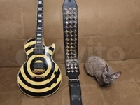 Гитарный ремень в стиле Zakk Wylde