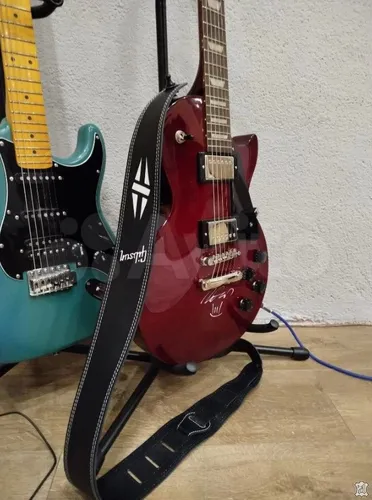 Гитарный ремень с логотипом в стиле Гибсон Бриллиант