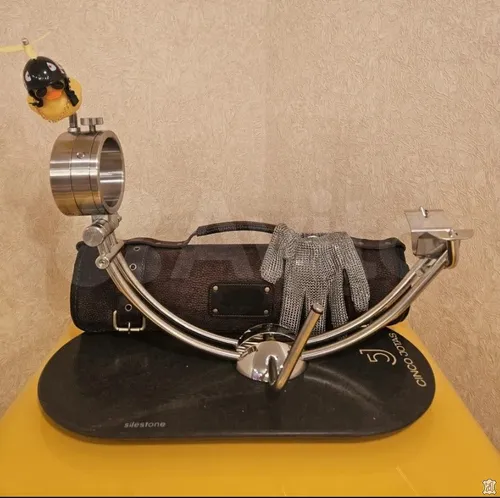 Скрутка для ножей из натуральной кожи для семи ножей.