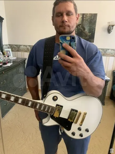 Гитарный ремень из кожи, толщиной 4 мм, с перфорацией