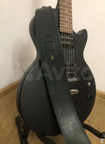 Гитарный ремень из натуральной кожи, толщиной 4 мм