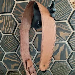 Гитарный ремень Классик Рыжий